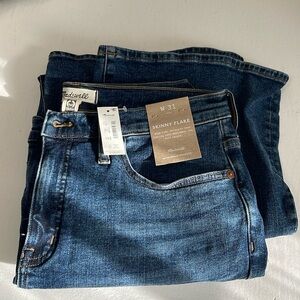 Brand new with tag Madewell jeans in Skinny Flare style